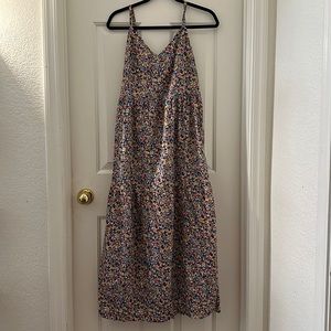 Old Navy Sleeveless Floral Midi Dress